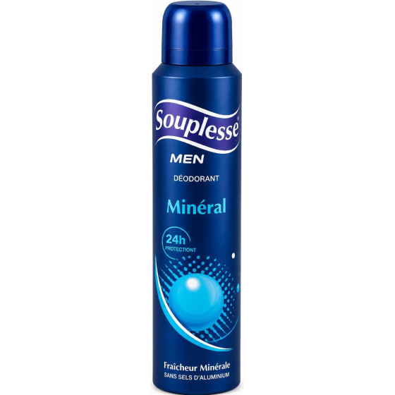 DEODORANT AEROSOL MINERAL FRAICHEUR SOUPLESSE 200ML
