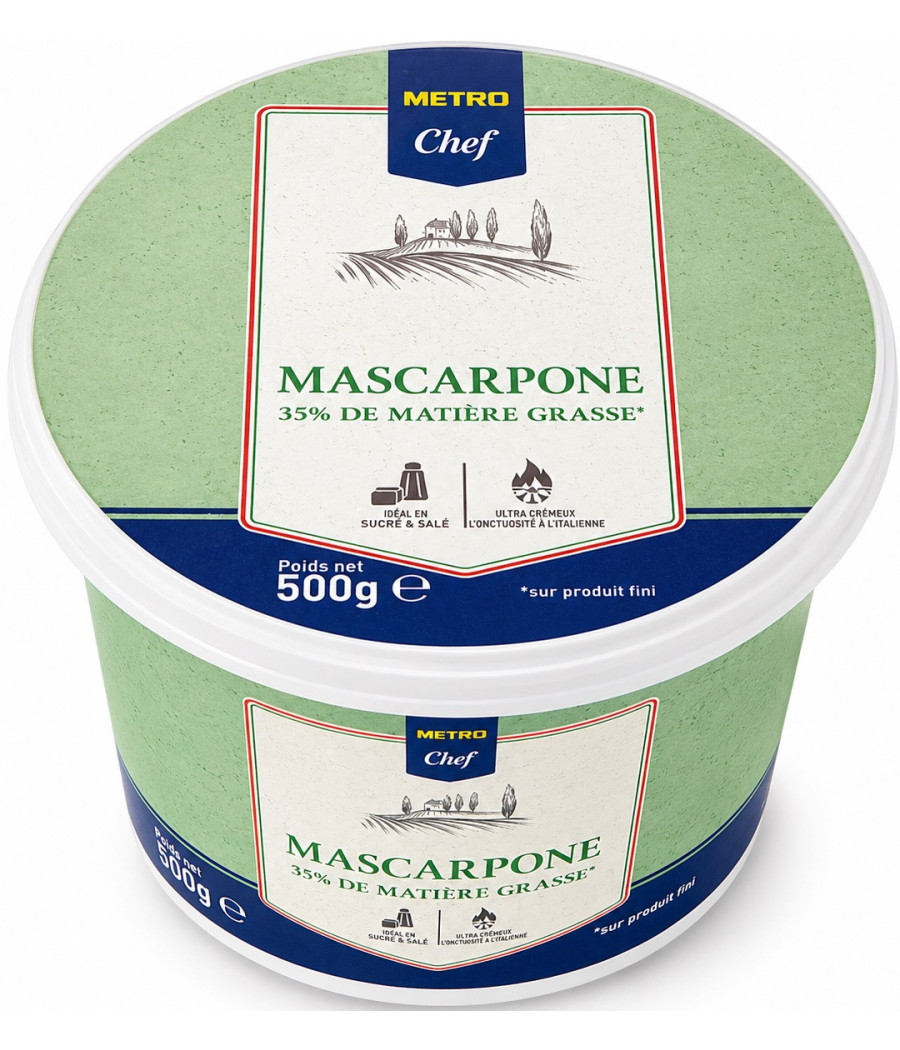 MASCARPONE METRO CHEF 35% MG 500G