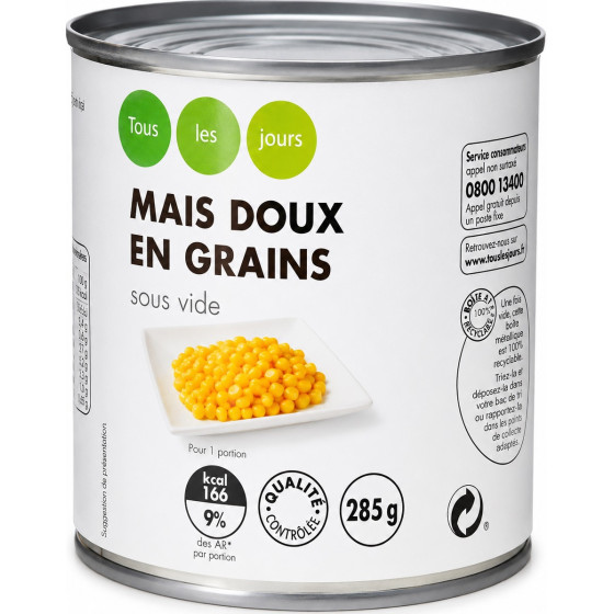 MAIS DOUX EN GRAINS TOUS LES JOURS 285G