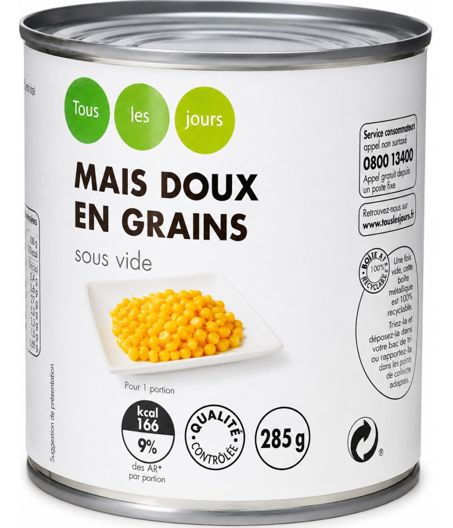 MAIS DOUX EN GRAINS TOUS LES JOURS 285G