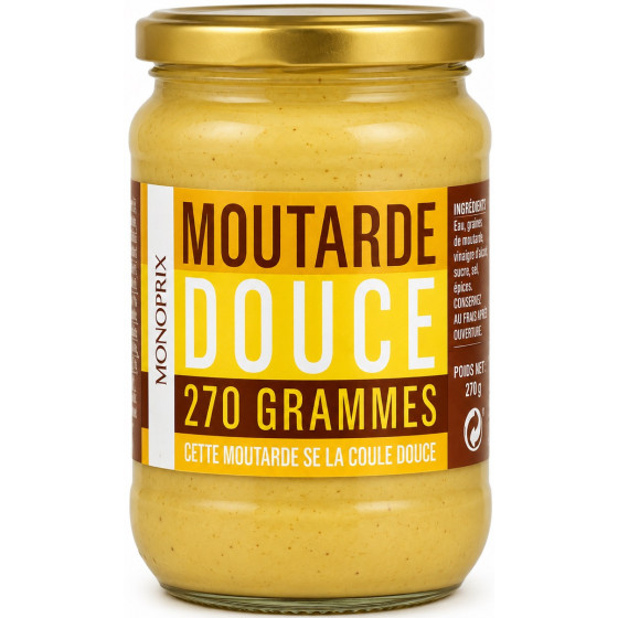 MOUTARDE DOUCE PAUWELS 270G