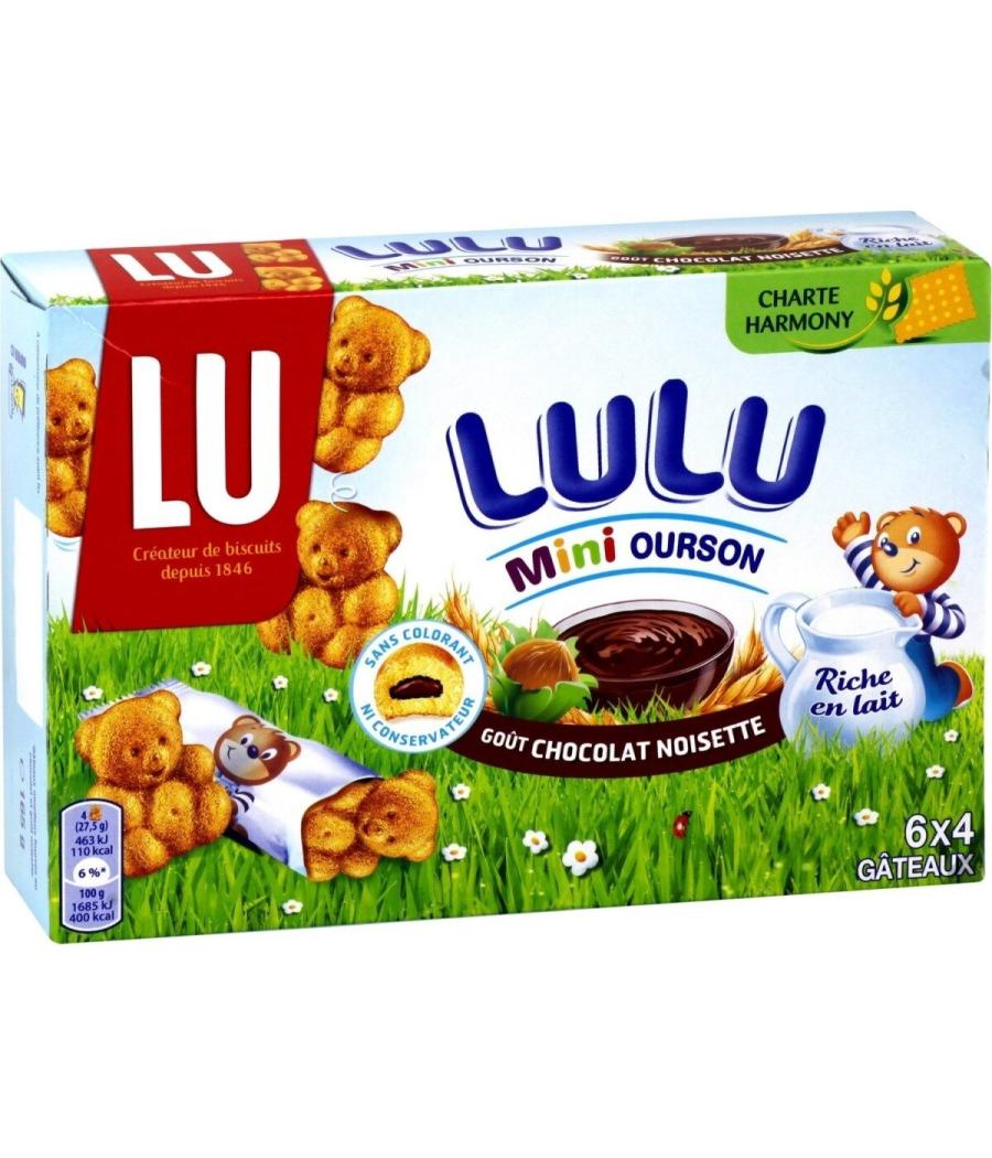 OURSON CHOCOLAT NOISETTE 165 G