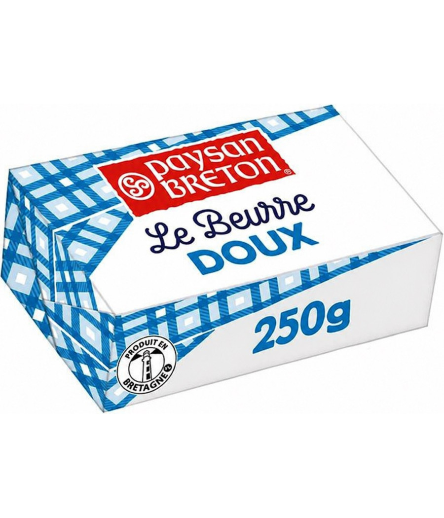 BEURRE DOUX PAYSAN BRETON 250G