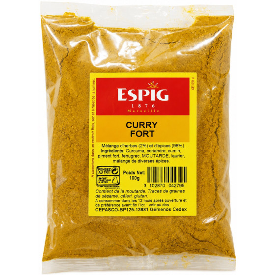 CURRY ESPIG FORT 100G