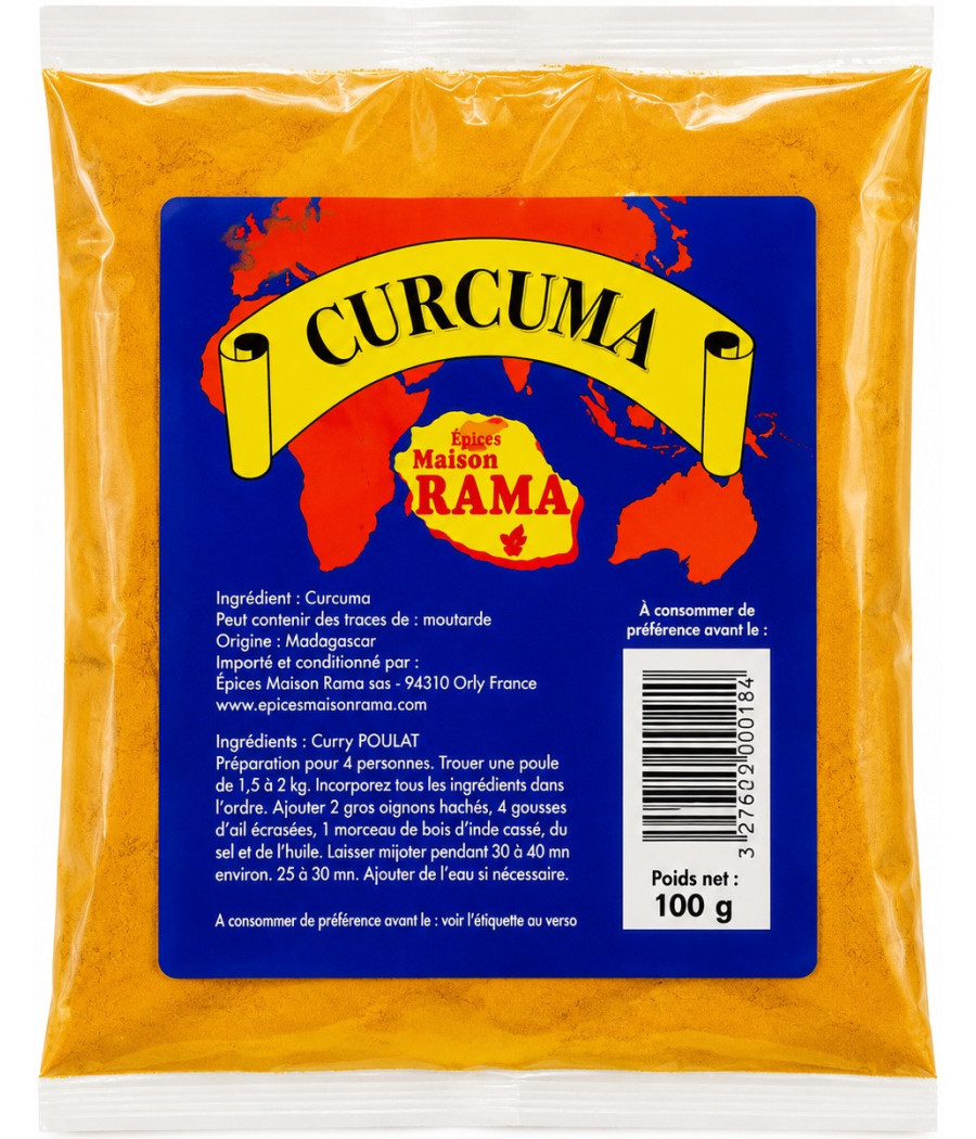 CURCUMA MASSALA MAISON RAMA 100G