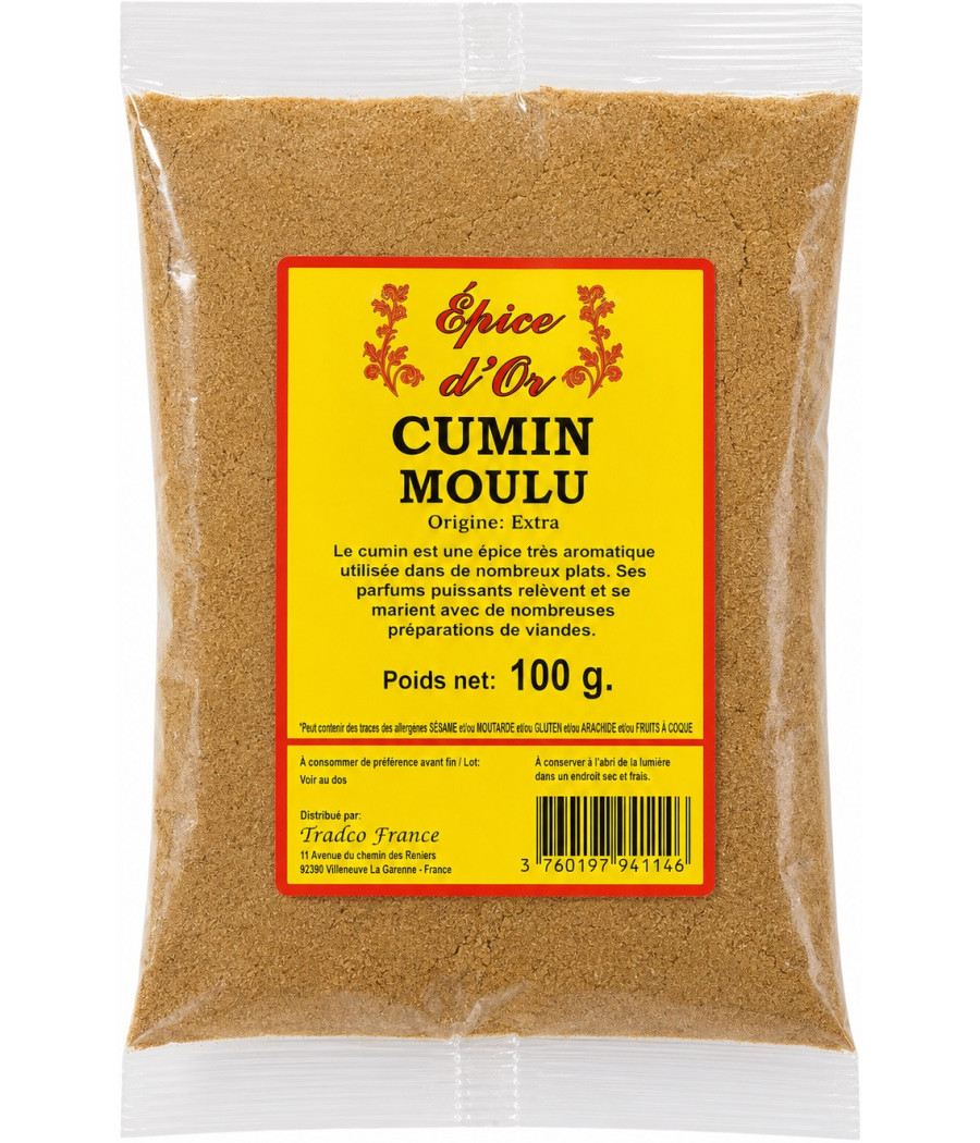 CUMIN MOULU EPICE D'OR 100G