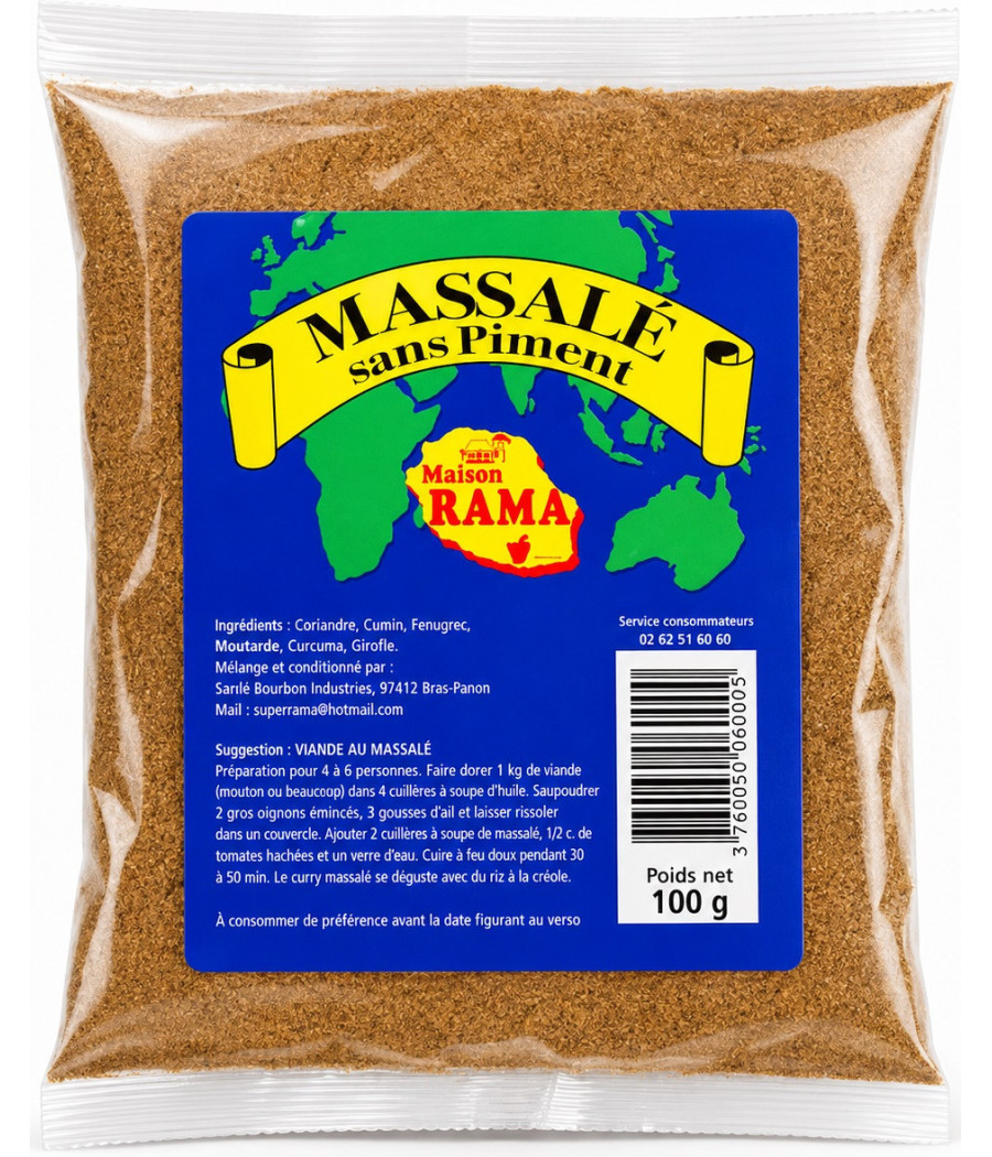 MASSALE SS PIMENT 100G MASSALA