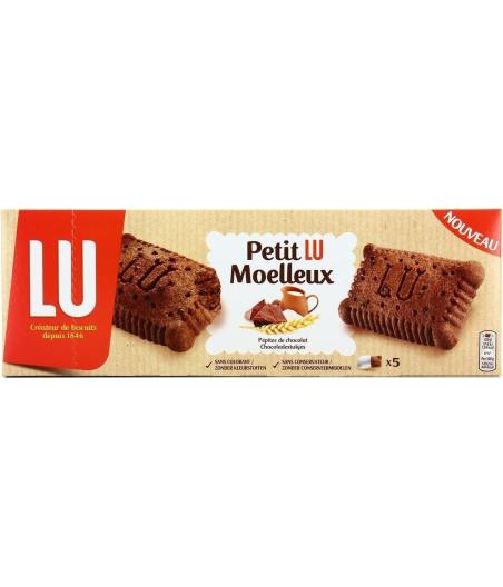 GATEAUX  MOELLEUX AUX PEPITES DE CHOCOLAT  LU 140G