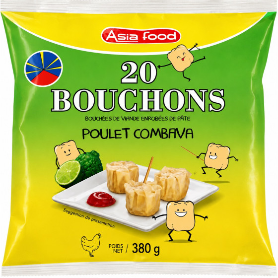 20 BOUCHONS POULET COMBAVA
