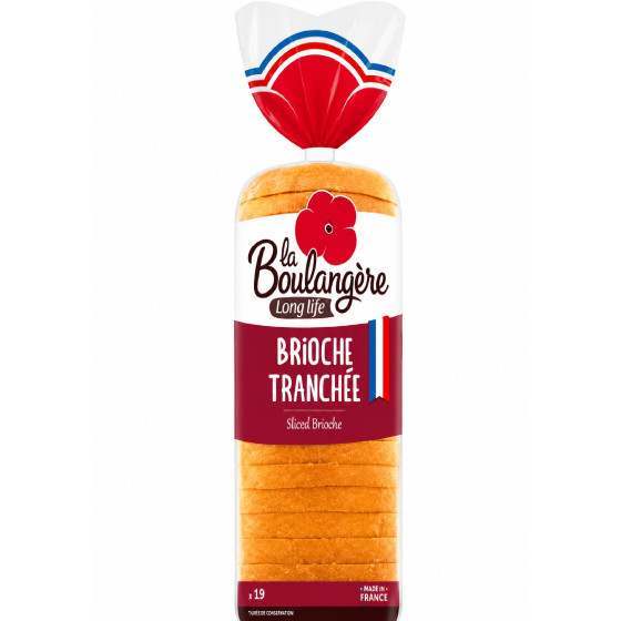 BRIOCHE TRANCHÉE LA BOULANGERE 500G