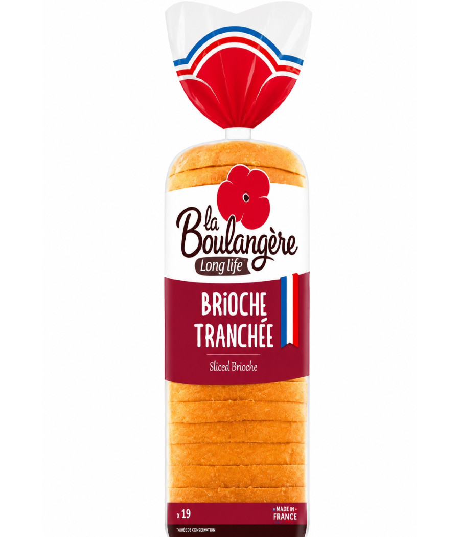 BRIOCHE TRANCHÉE LA BOULANGERE 500G