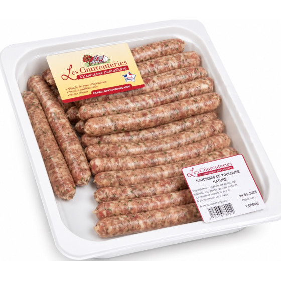 SAUCISSE CHIPOLATAS X20 1KG