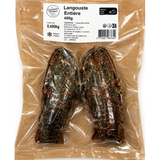 QUEUES DE LANGOUSTE SACHET 450G