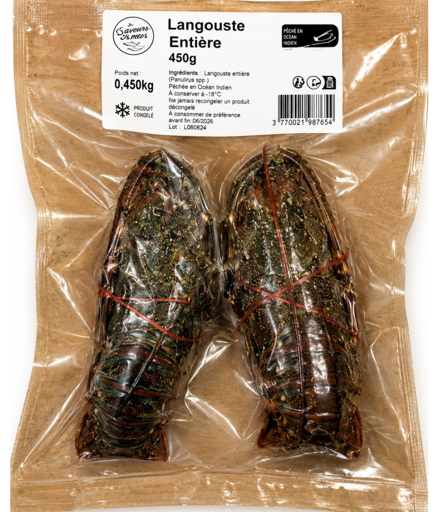 QUEUES DE LANGOUSTE SACHET 450G