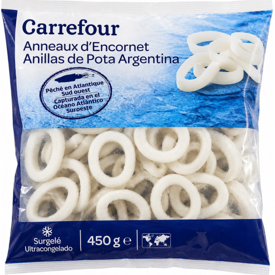 ANNEAUX CALAMRS BLANC 450G