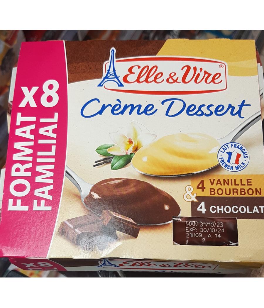 CREME DESSERT ELL&VIRE VANILLE CHOCOX4