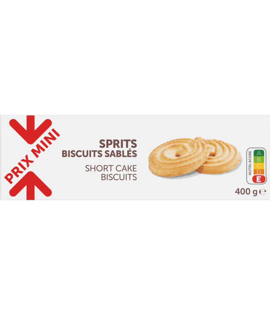SPRITS BISCUITS SABLES 400G