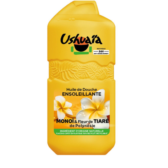HUILE DE DOUCHE ENSOLEILLANTE MONOI USHUAIA 280ML