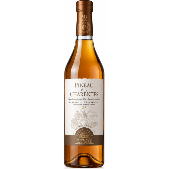 BOUTEILLE DE VIN MOULIN DE LA GRANGE PINEAU DES CHARENTES OR 75CL