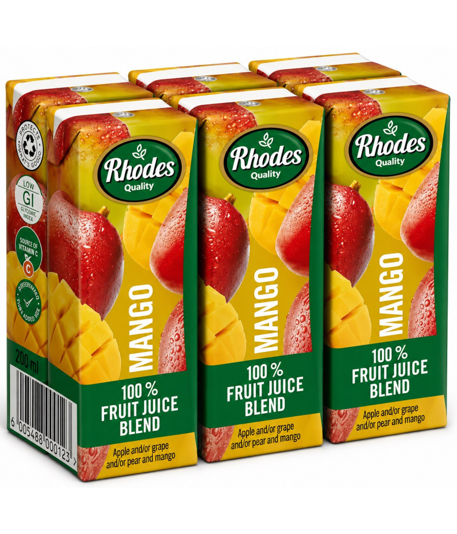 JUS DE MANGUE RHODES 6X20CL