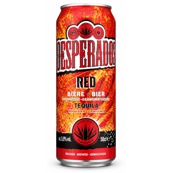 CANETTE DE BIÈRE DESPERADOS RED 50CL