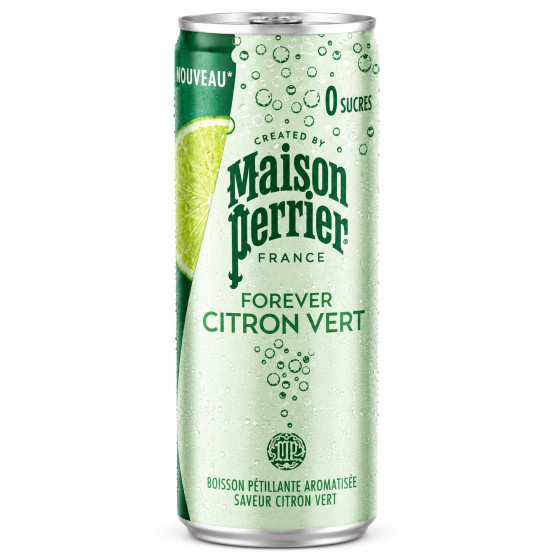 EAU GAZEUSE PERRIER FOREVER CITRON VERT 25CL