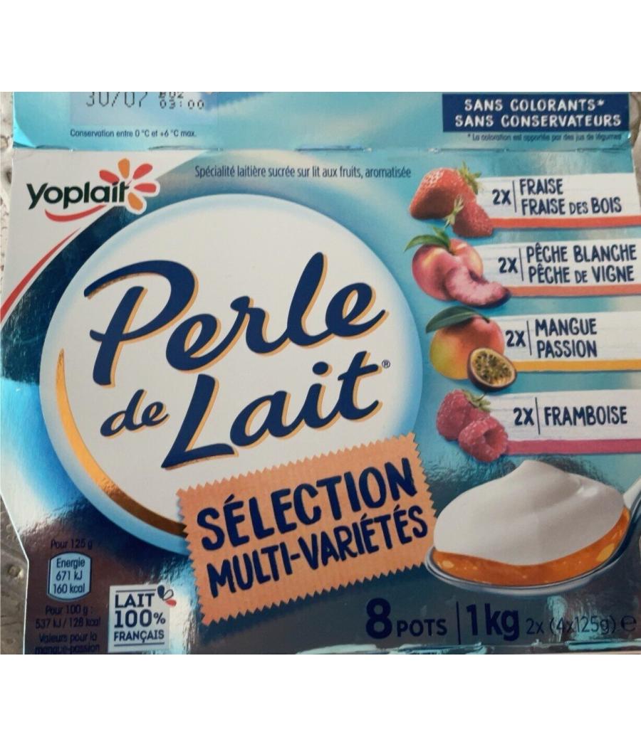 PERLE DE LAIT SELECTION MULTI-VARIETES (4 X 125 G)