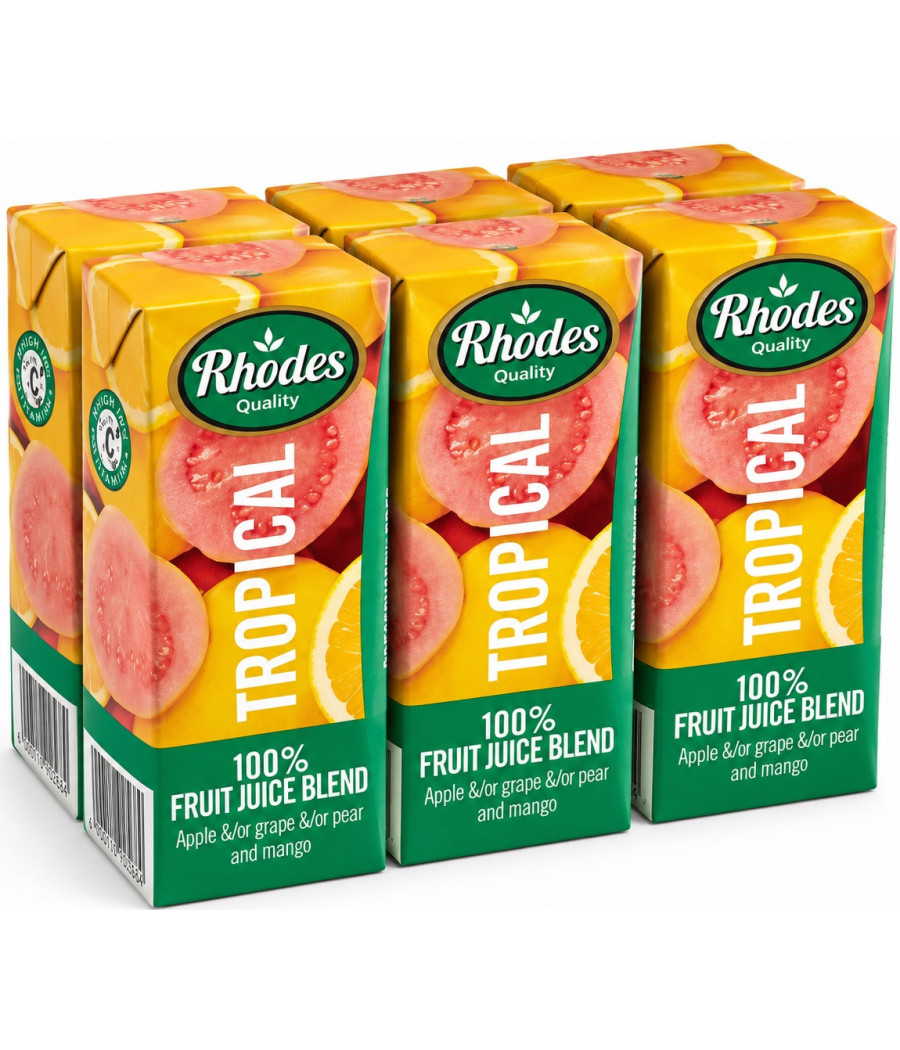 JUS TROPICAL RHODES 6X20CL