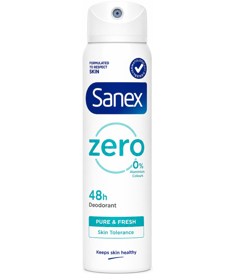 DÉODORANT SPRAY SANEX ZERO PURE & FRESH 200ML