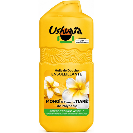 HUILE DE DOUCHE ENSOLEILLANTE MONOI USHUAIA 280ML