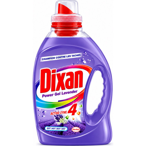 LESSIVE LIQUIDE POWER GEL REGULAR DIXAN 3L