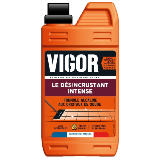NETTOYANT MENAGER MUSTI-SURFACES  DESINCRUSTANT 1L VIGOR