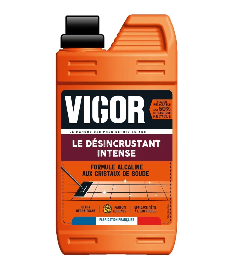 NETTOYANT MENAGER MUSTI-SURFACES  DESINCRUSTANT 1L VIGOR