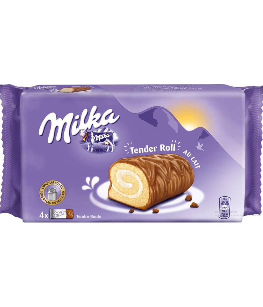 TENDER ROLL AU LAIT MILKA 37G