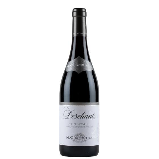 BOUTEILLE DE VIN ROUGE M CHAPOUTIER DESCHANTS SAINT JOSEPH 75CL