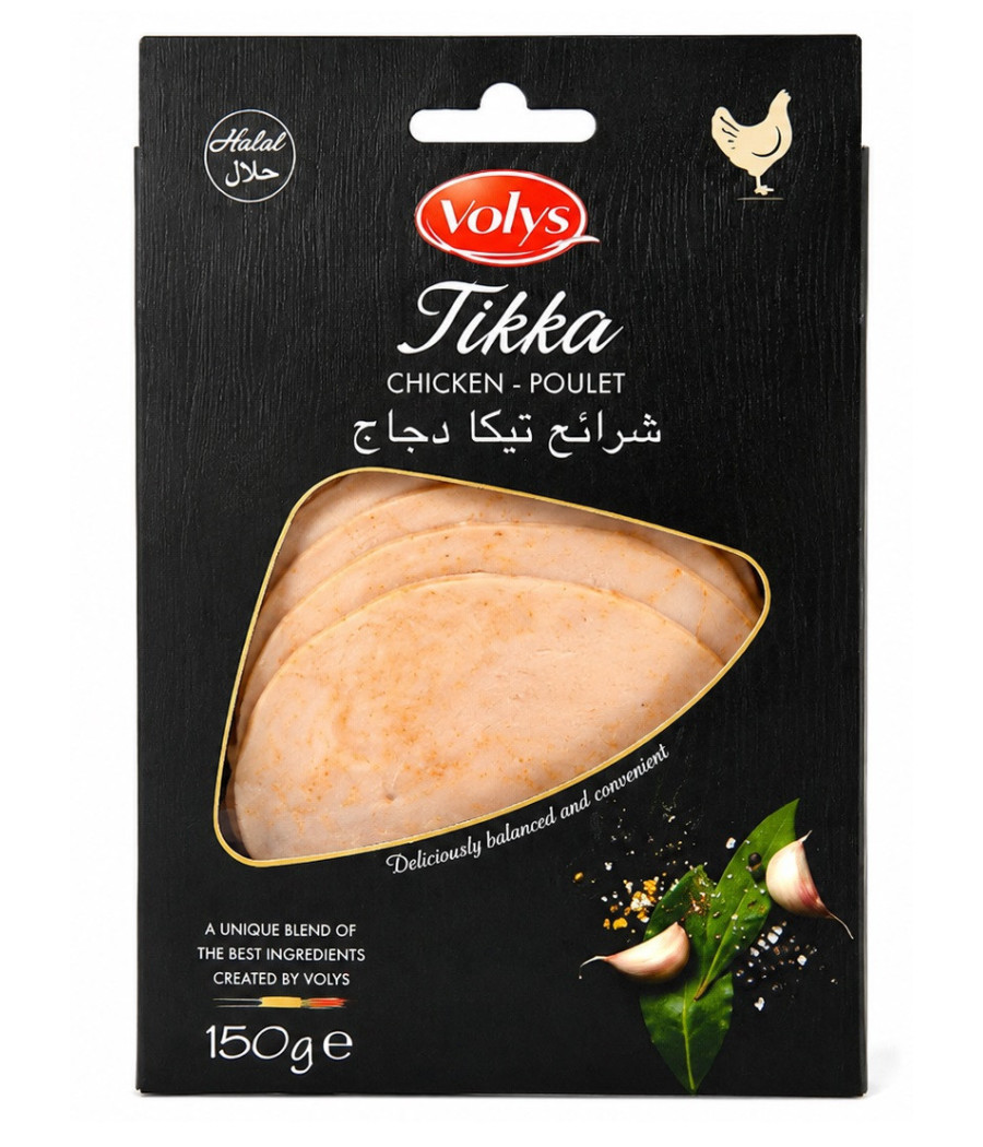 POULET VOLYS TIKKA PRÉTRANCHÉ 150 G