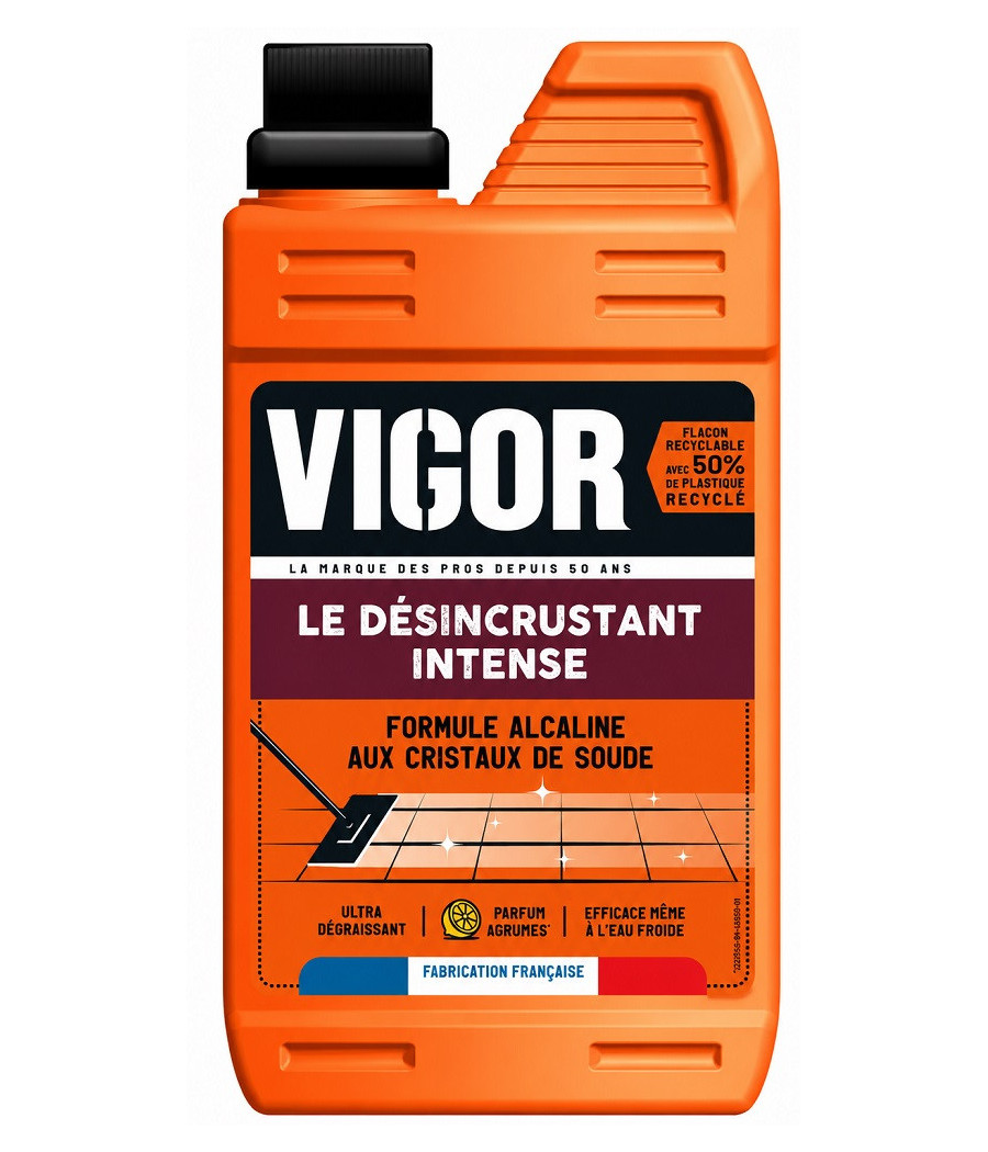 NETTOYANT MÉNAGER DÉSINCRUSTANT MULTI SURFACES VIGOR 1L