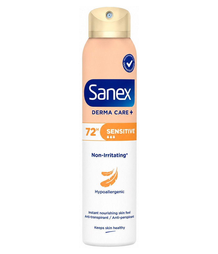 DÉODORANT SPRAY SENSITIVE HYPOALLERGENIC SANEX 200ML
