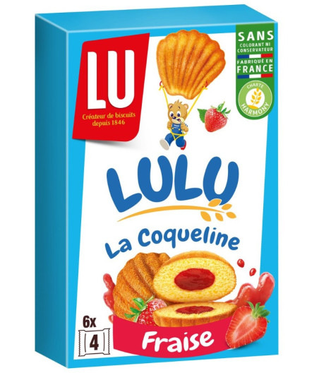 LA COQUELINE (FRAISE) 165 G E