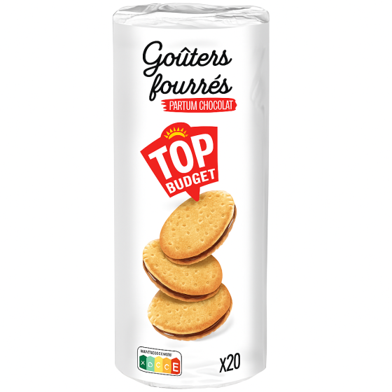 GOUTER FOURRES AU CACAO TOP BUDGET  X20