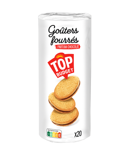 GOUTER FOURRES AU CACAO TOP BUDGET  X20