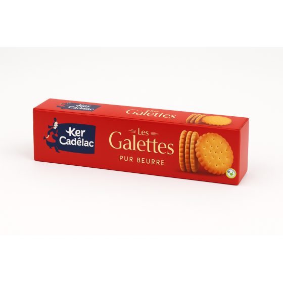 GALETTES PUR BEURRE KER CADELAC  120 G