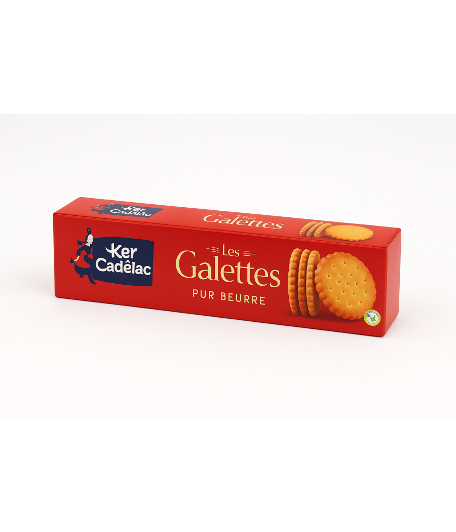 GALETTES PUR BEURRE KER CADELAC  120 G