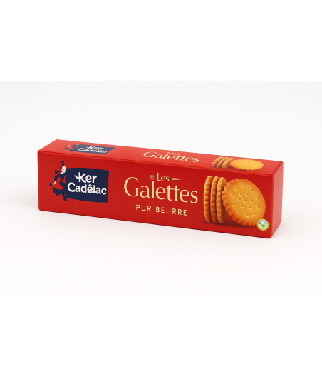 GALETTES PUR BEURRE KER CADELAC  120 G