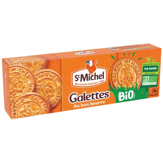 GALETTES AU BON BEURRE BIO ST MICHEL 130G