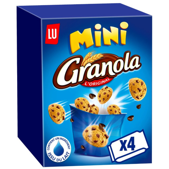 MINI COOKIES GRANOLA L'ORIGINAL LU 160G