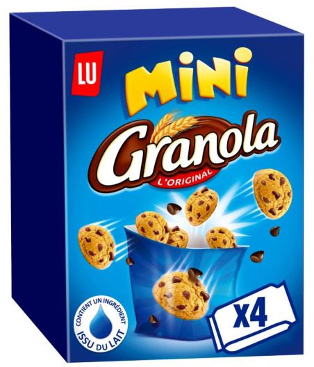 MINI COOKIES GRANOLA L'ORIGINAL LU 160G
