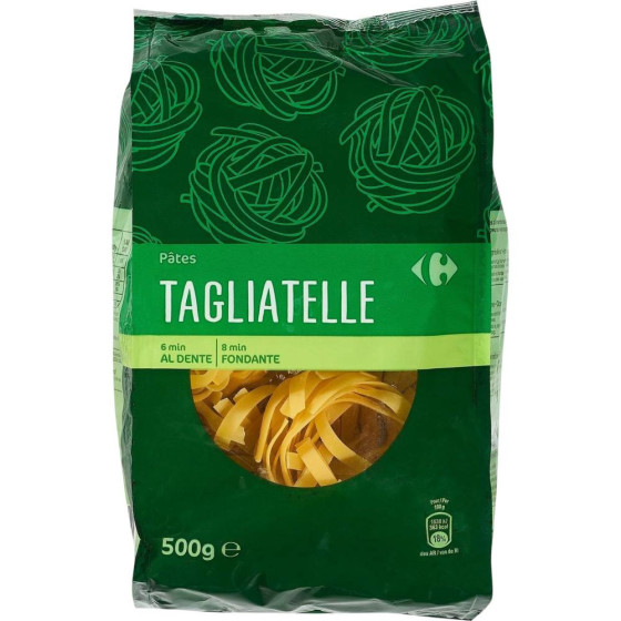PÂTES TAGLIATELLES CARREFOUR 500G