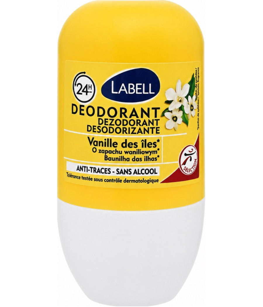 DÉODORANT FEMME LABELL VANILLE DES ÎLES 50ML