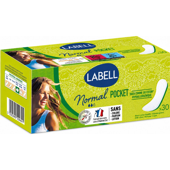 PROTÈGE SLIP LABELL POCKET CONFORT PLIE X30